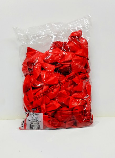 balon dekoratif kırmızı