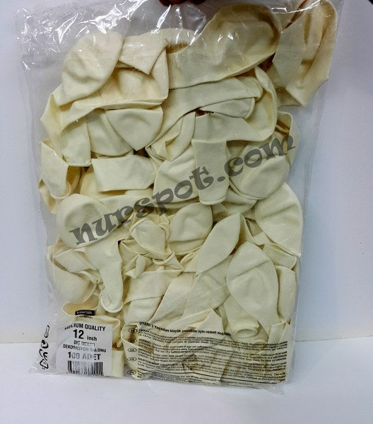 dekorasyon balonu beyaz