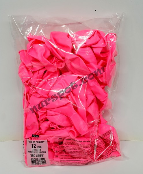 dekorasyon balonu pembe renk