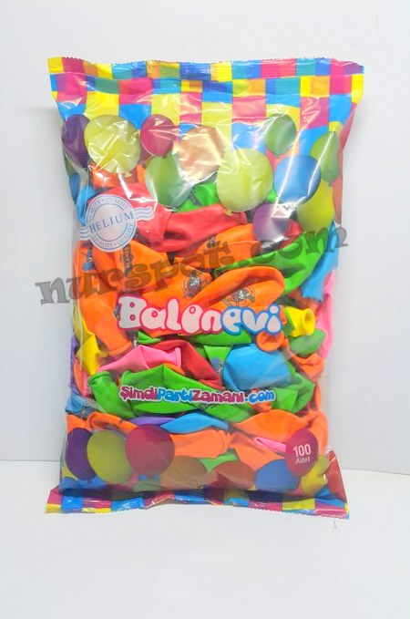 planes baskılı balon