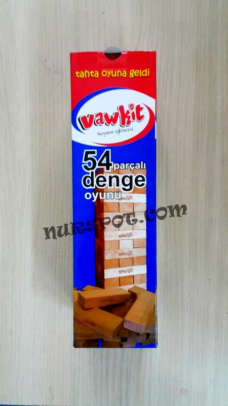 eğitici ahşap oyuncak jenga