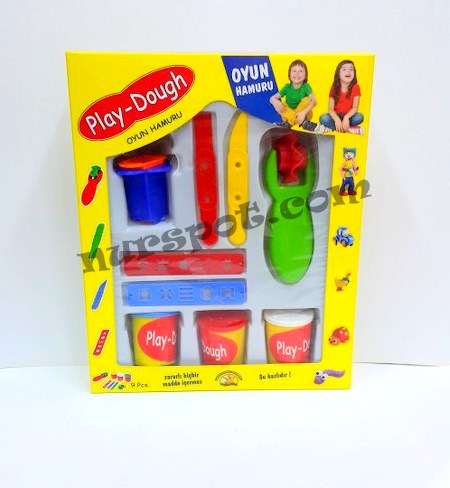 oyun hamuru çoklu set 008