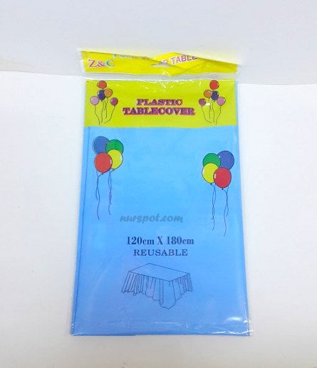 masa örtüsü açık mavi