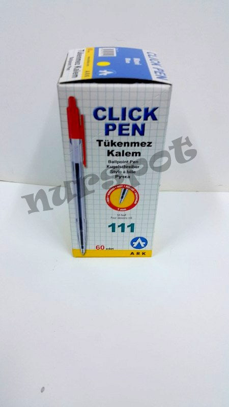 tükenmez kalem kırmızı