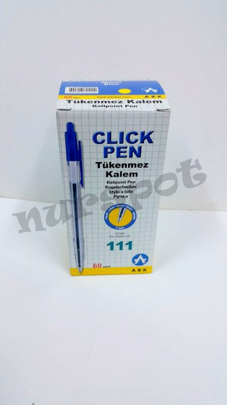 tükenmez kalem mavi