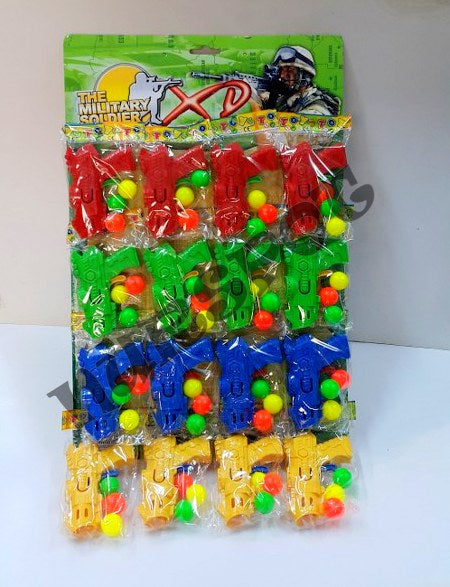 partilik oyuncak tabanca top atan