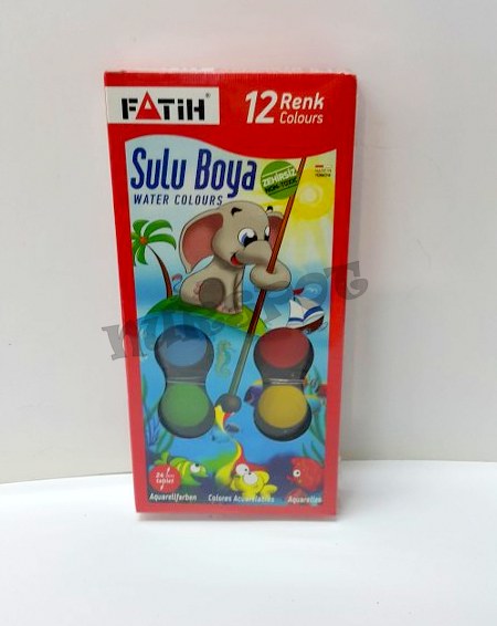 sulu boya fatih 12 li