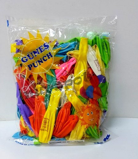 balon punch lastikli baskılı gramajlı
