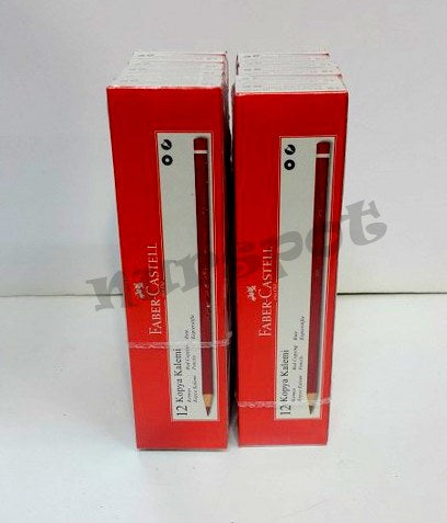 faber kırmızı kalem