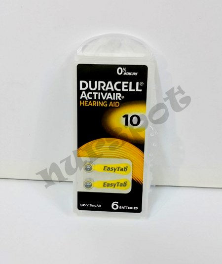 kulaklık medikal cihaz pilleri 10 lu paket