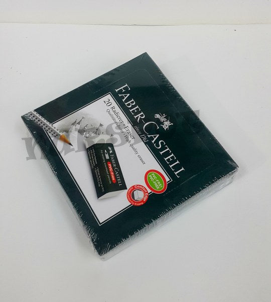 faber silgi beyaz 20 li büyük