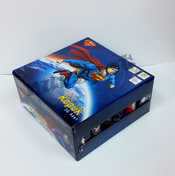 lisanslı baloncuk suyu süperman