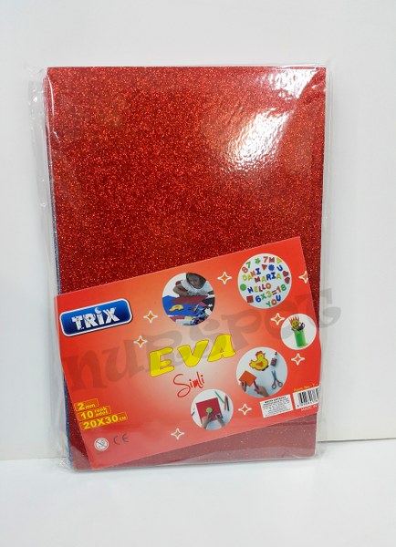 eva simli 2 mm 20*30 ebatlı 10 lu