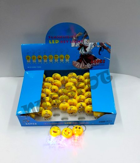 oyuncak ışıklı anahtarlık emojili