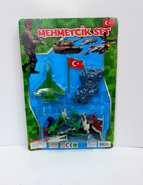 oyuncak asker seti kartelelı 118