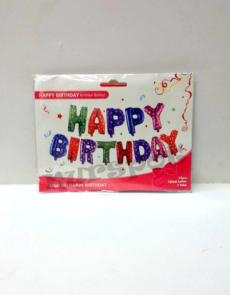 folyo balon happy birtday takım