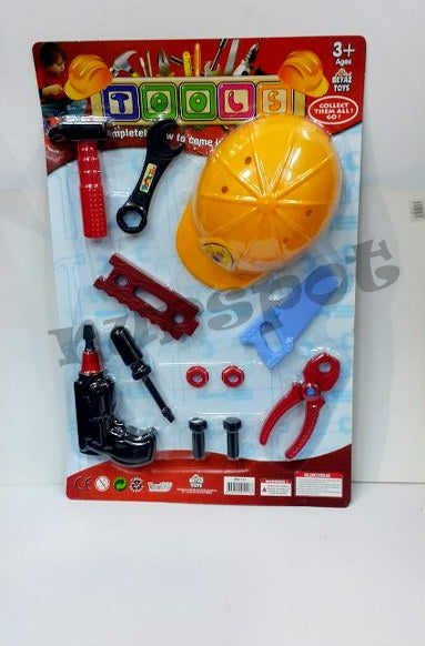 oyuncak tamir seti kasklı 12 parça 117