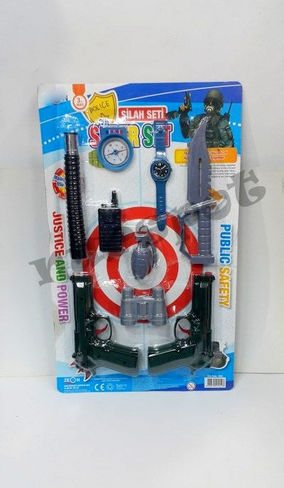 oyuncak polis seti 9 parça zn 2932