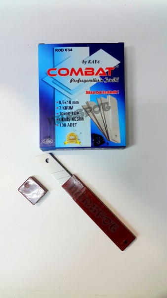 maket bıçağı bıçağı kaliteli 10 lu