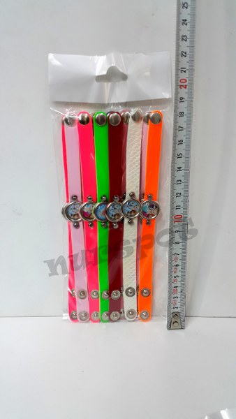 deri bileklik damla baskılı