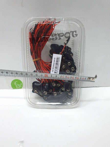 deney gereçleri 9 wat pil kafası 100 lü 1009