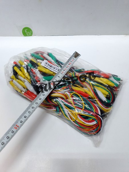 deney seti krakodil kablo 100 lü 0439