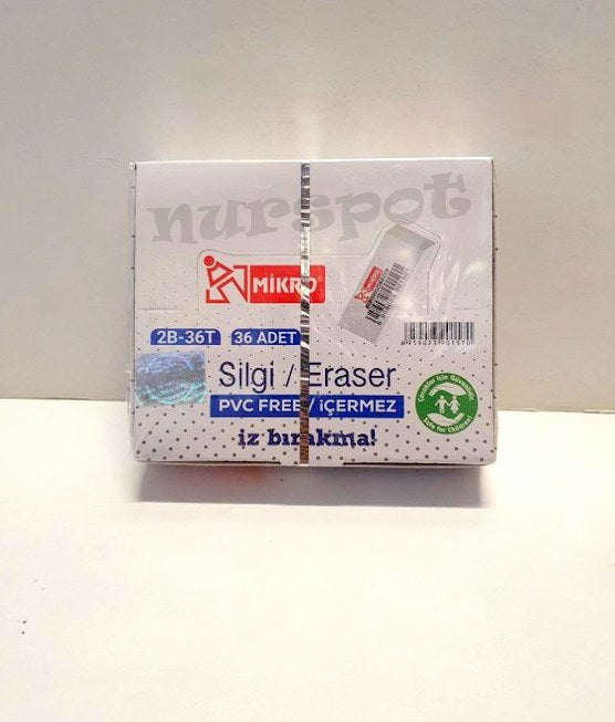mikro silgi 36 lı HB 36T