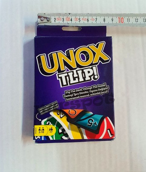 unox çift taraflı oyun kartı