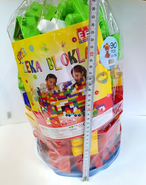 oyuncak lego 90 parça iri zeka blokları 162
