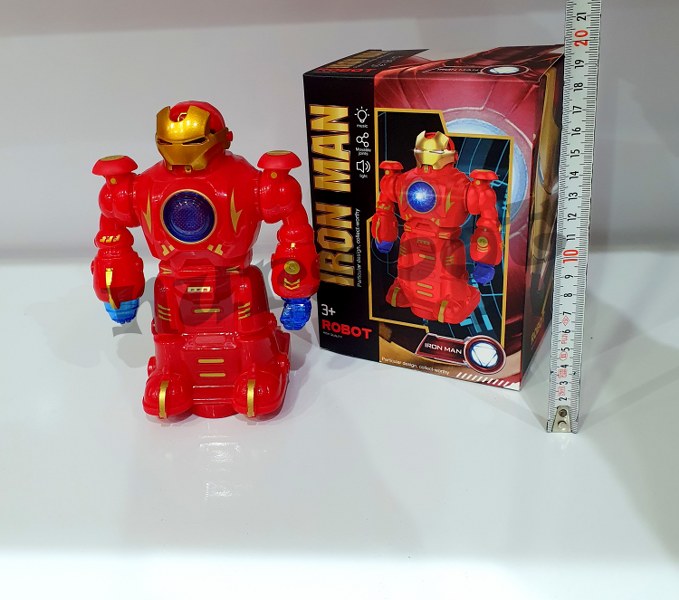 oyuncak demir adam ışıklı sesli hareketli 1102