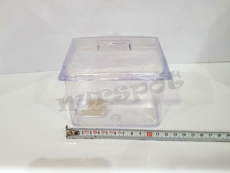 sadaka kumbarası şeffaf kilitli