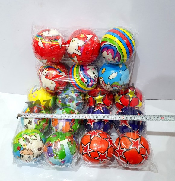 sünger top büyük 6 lı