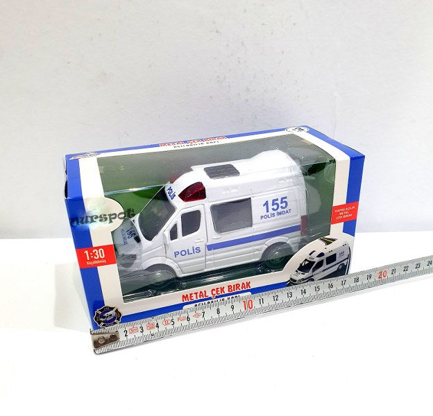 oyuncak ambulans çek bırak açılır kapı 155