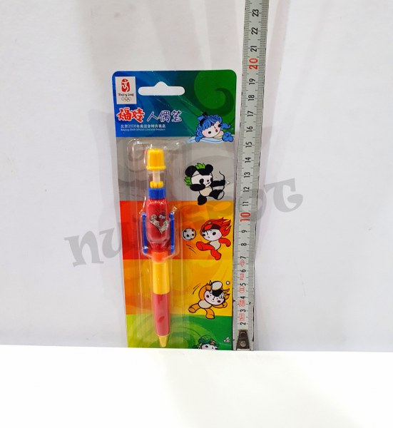 bebekli basmalı tükenmez kalem 4740