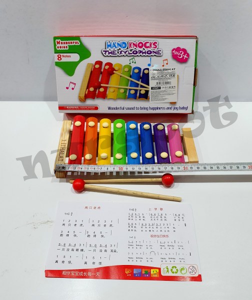 ahşap ksilofon müzik aleti 0117