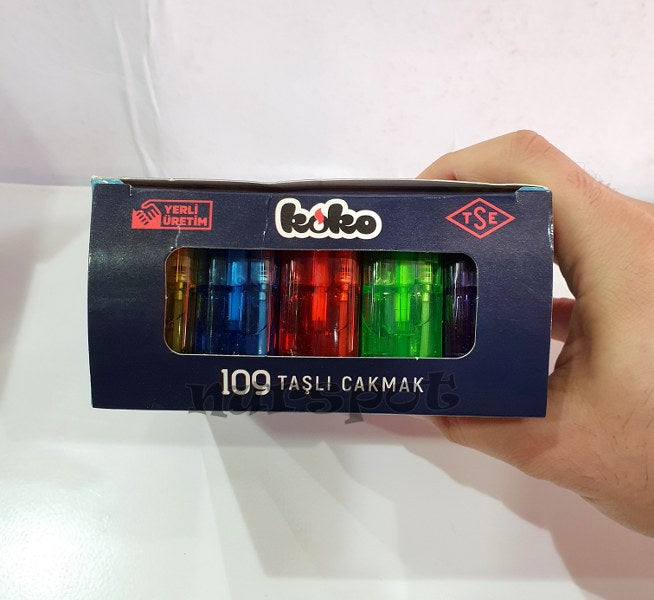 taşlı çakmak 50 li paket 109