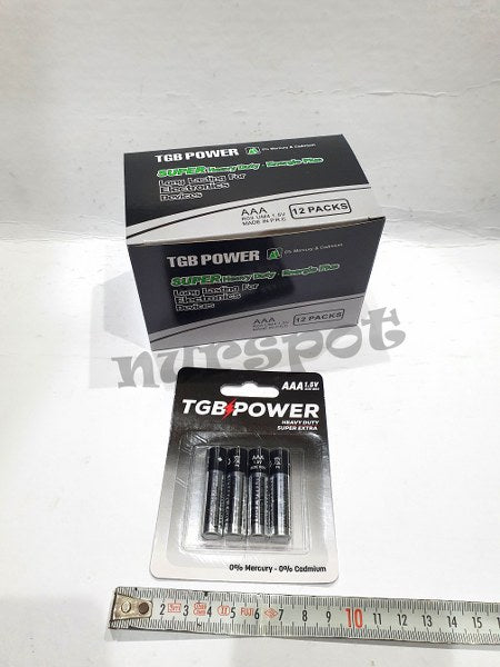 kumanda ince pil 4 lü kartela