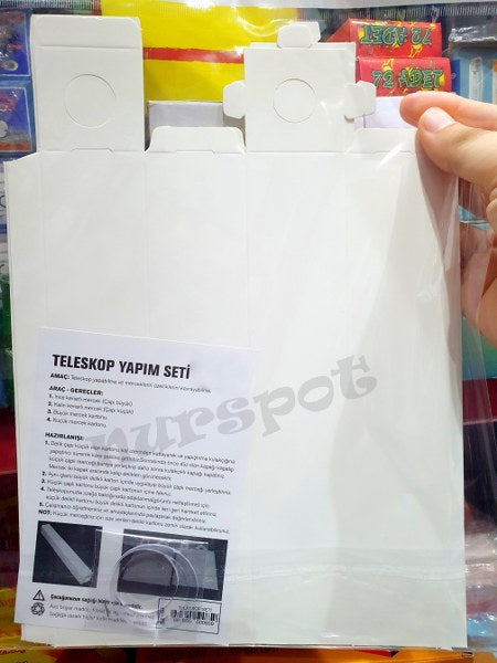 teleskop yapım seti iş eğitimi gereçleri 0859
