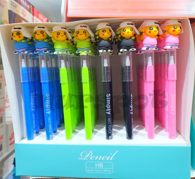 kırtasiye maskot kalem yumurtlayan pikaçu