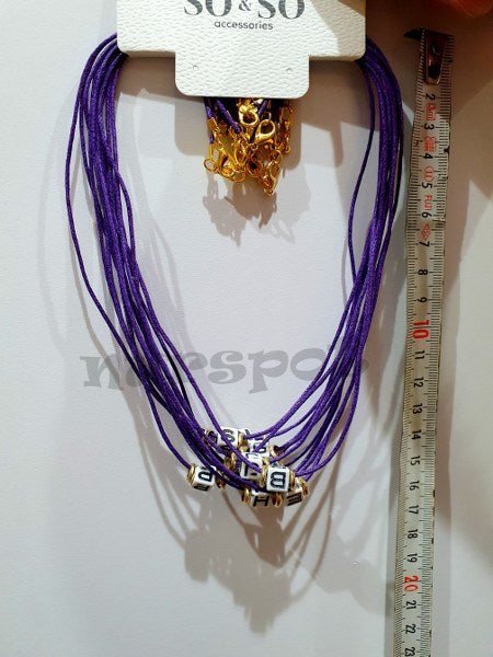 bujiteri kolye harf model 12 li