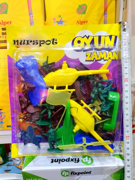 oyuncak asker çoklu set 516 0231