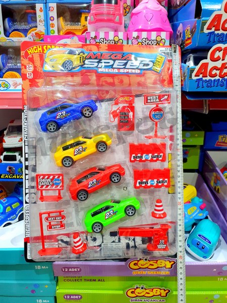 oyuncak trafik seti 070