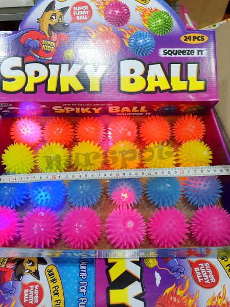 ışıklı kirpi top düdüklü