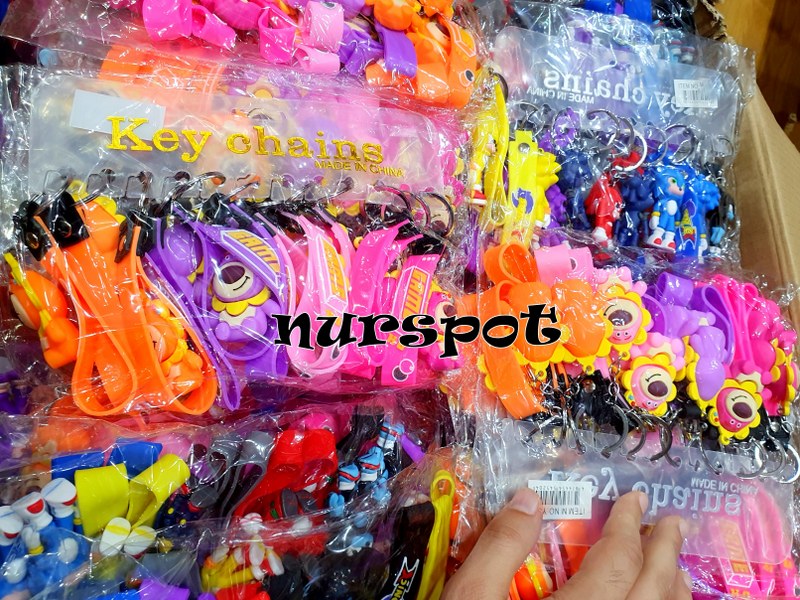 anahtarlık silikon kayışlı ful karma model kalın mal