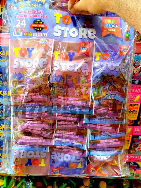 oyuncak süpriz poşet 24 lü 2147