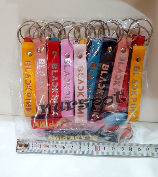 anahtarlık deri model blacpink