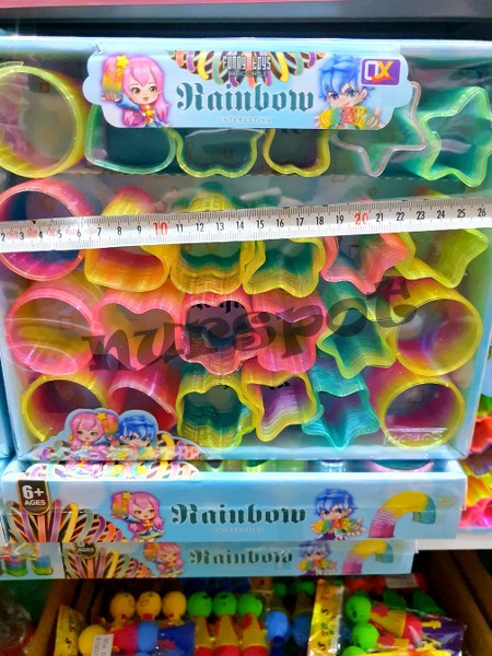 oyuncak stres yay akordiyon yay şekilli büyük 9896