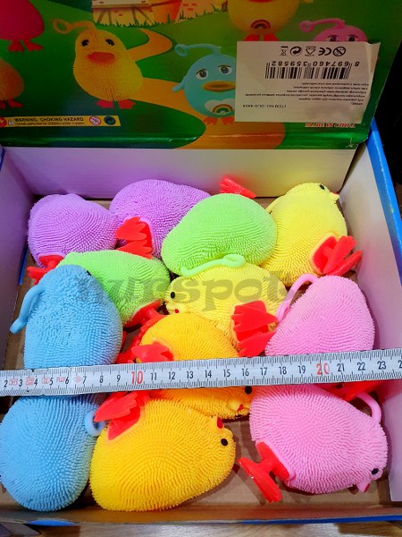 parmağa takılan ışıklı oyuncak civciv 9582