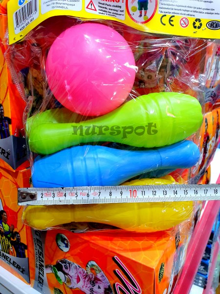 oyuncak bowling bovling seti 7 parça 6219