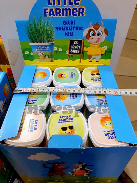 çim adam kutulu küp model 3716